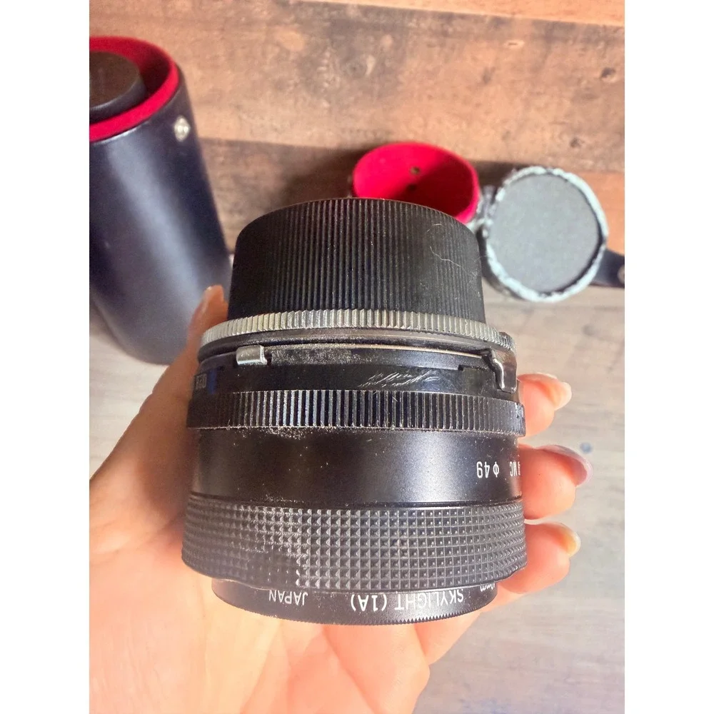 Vintage Camera Lens Lot – Tamron & Sakar Zoom Lenses + Adaptall-2 Adapters